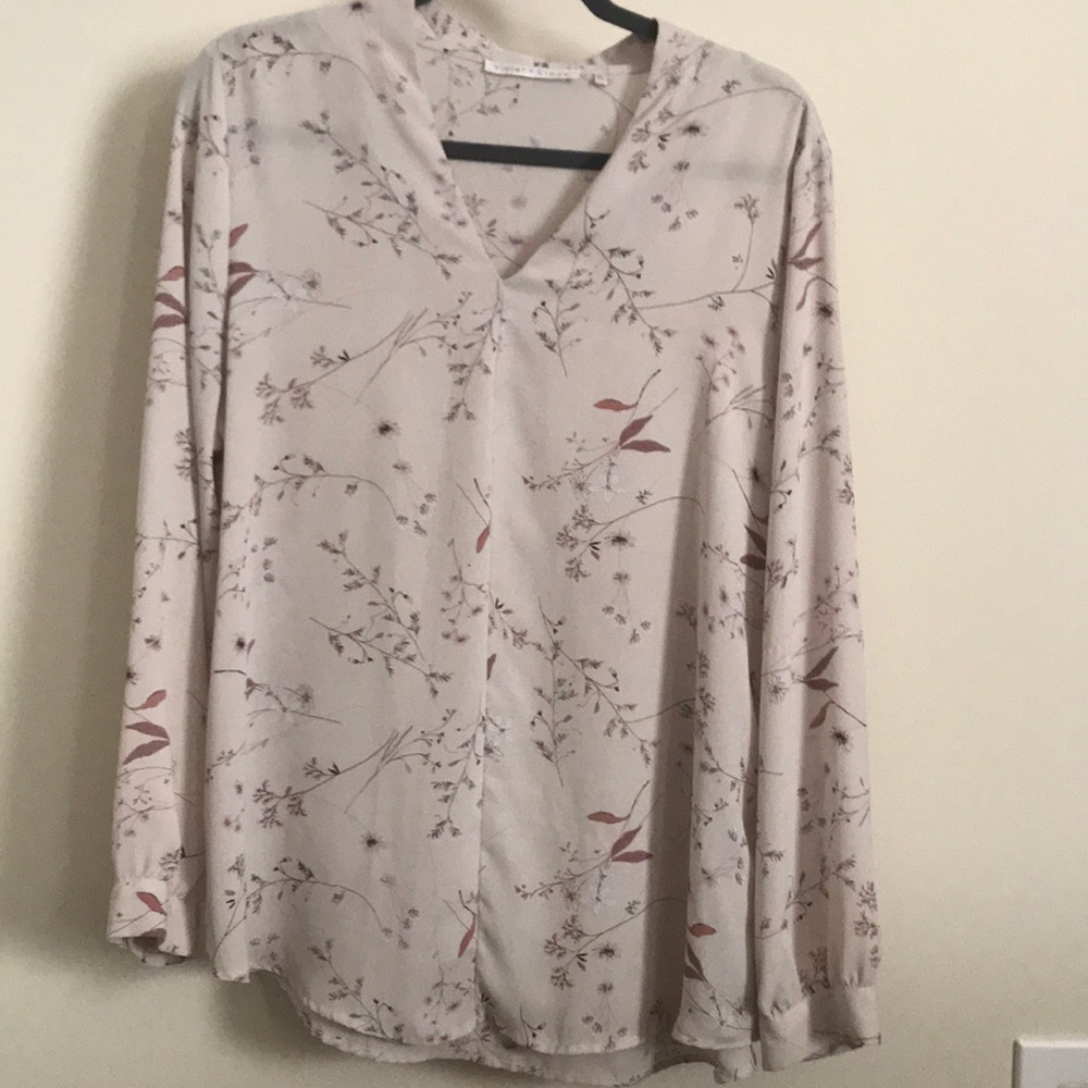 Flowy Floral Dress Shirt